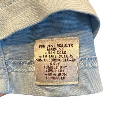 Peter Millar Short Sleeved Polo Light Blue Large - Picture 4 of 4